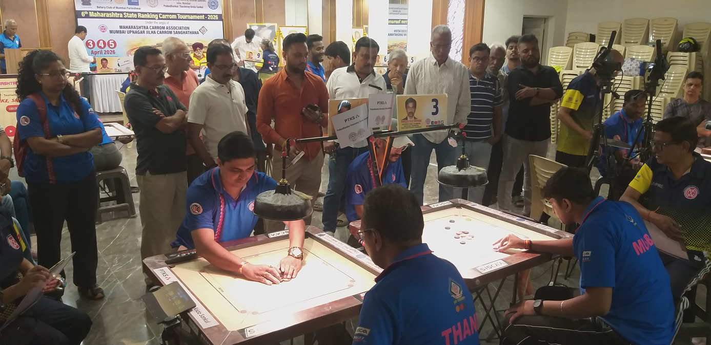 6th Rotary Club of Mumbai Parleshwar State Ranking Carrom Tournament 2026-27